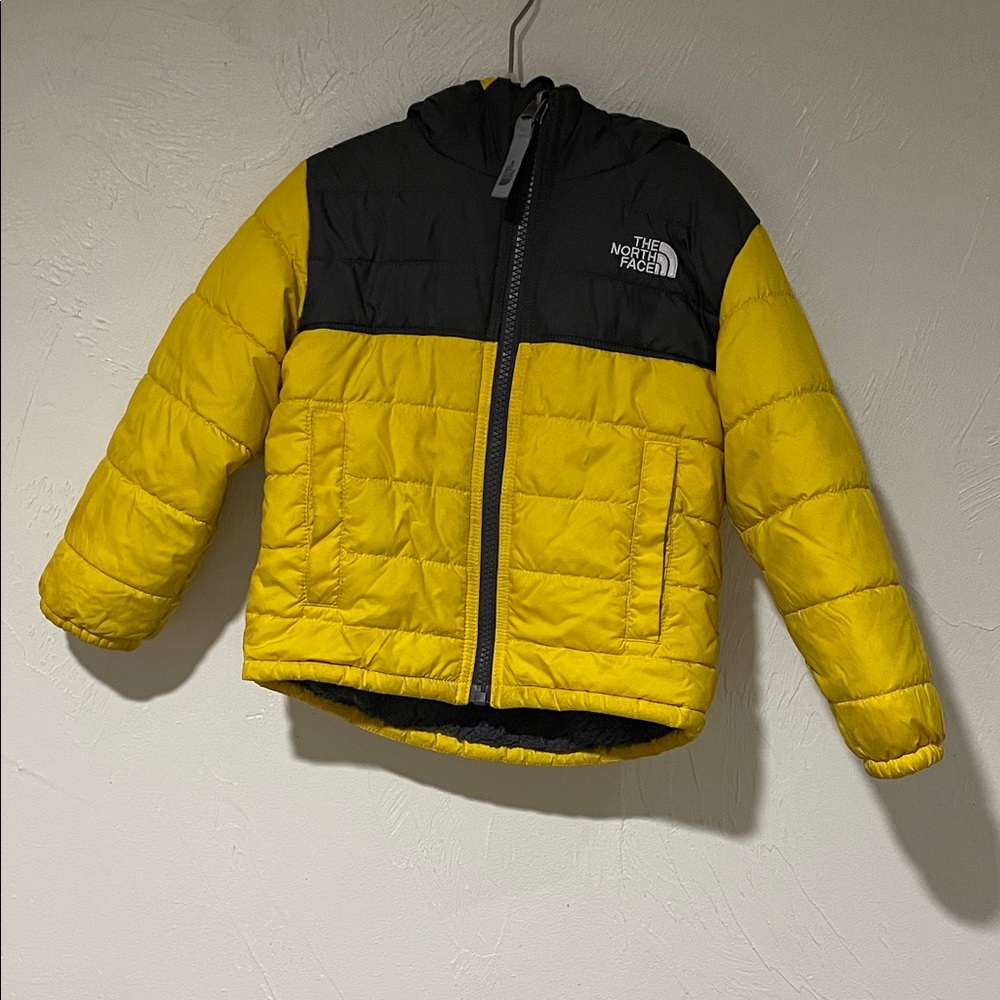 The North Face Black and Yellow Kids' Jacket 3T